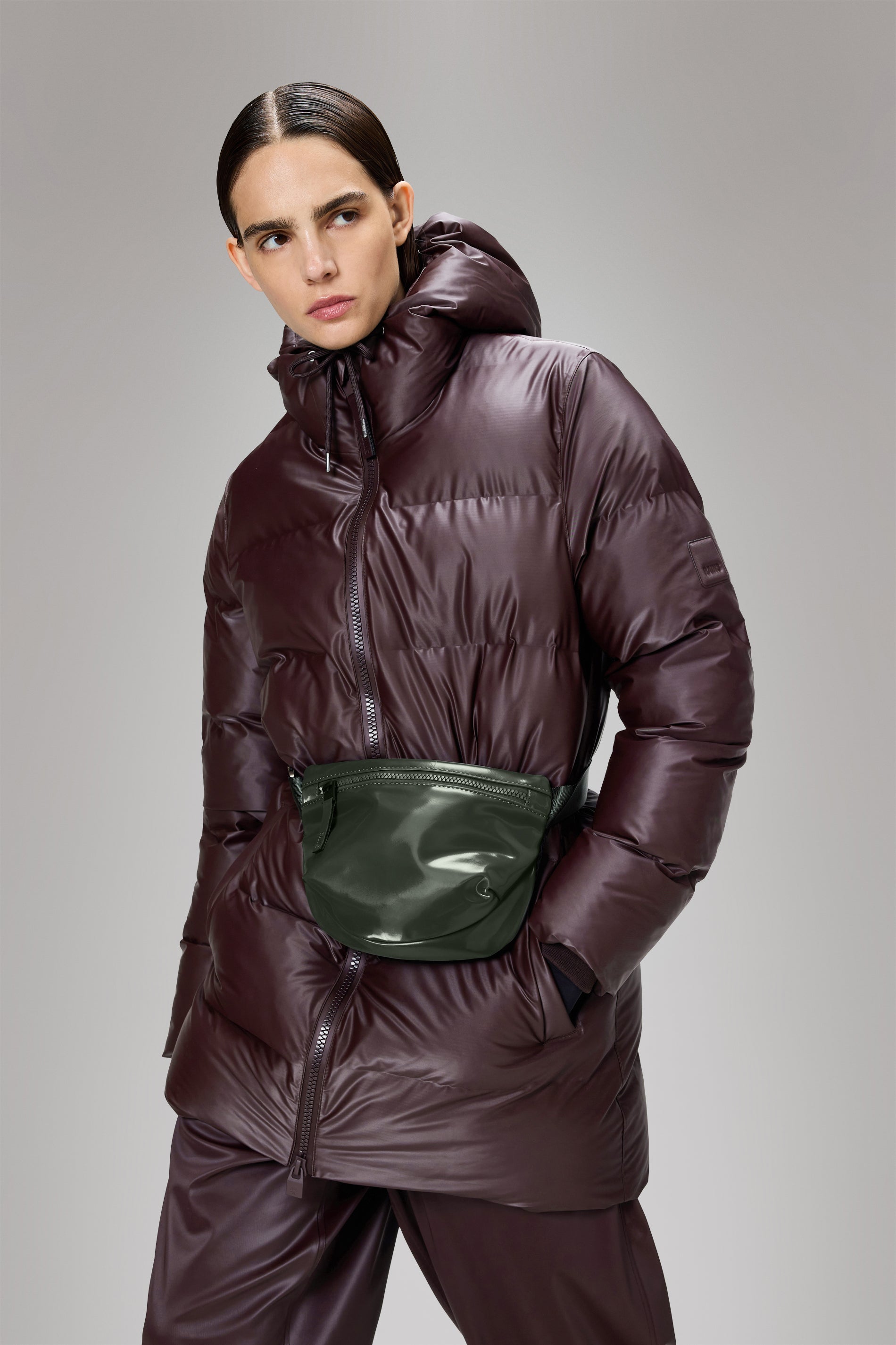 RAINS Valera Bum Bag Micro Swamp 1.40L H16 x D5 x W18 cm Bum bag